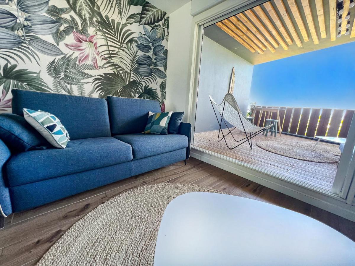 Le Petrel Bleu - Appartement Sur La Plage Des Tortues A Saint-Leu Exterior foto